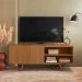 Rack Aldan para TV "55 2 Portas - Colibri - FREIJO