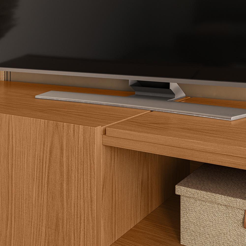 Rack Aldan para TV "55 2 Portas - Colibri - FREIJO