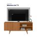Rack Aldan para TV "55 2 Portas - Colibri - FREIJO