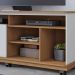Rack Bancada Jureli 2 Portas 5 Nichos TV até 65" Polegadas Freijó / Off White Matte