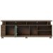 Rack Bancada Jureli 2 Portas 5 Nichos TV até 75" Polegadas Amêndoa / Hortelã