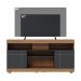 Rack Bancada Tv 47 Pol 136 cm Yara Noce Milano Preto Colibri