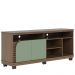 Rack Bancada Tv 65 Pol 150 cm Jurere Amendoa Hortela Colibri