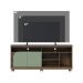 Rack Bancada Tv 65 Pol 150 cm Jurere Amendoa Hortela Colibri