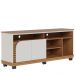 Rack Bancada Tv 65 Pol 150 cm Jurere Freijo Off White Matte Colibri