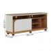 Rack Bancada Tv 65 Pol 150 cm Jurere Freijo Off White Matte Colibri