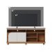Rack Bancada Tv 65 Pol 150 cm Jurere Freijo Off White Matte Colibri