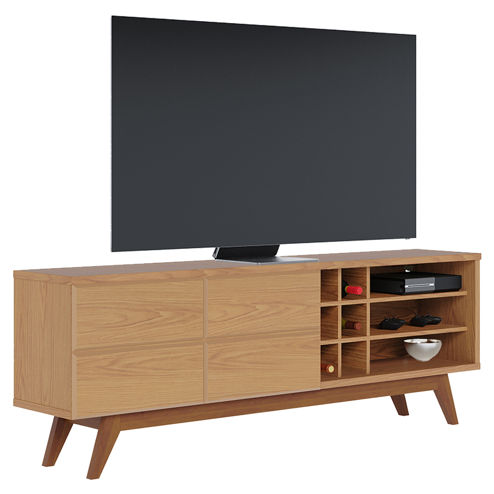 Rack Bancada Tv 70 Pol 180 cm Noronha Freijo Colibri