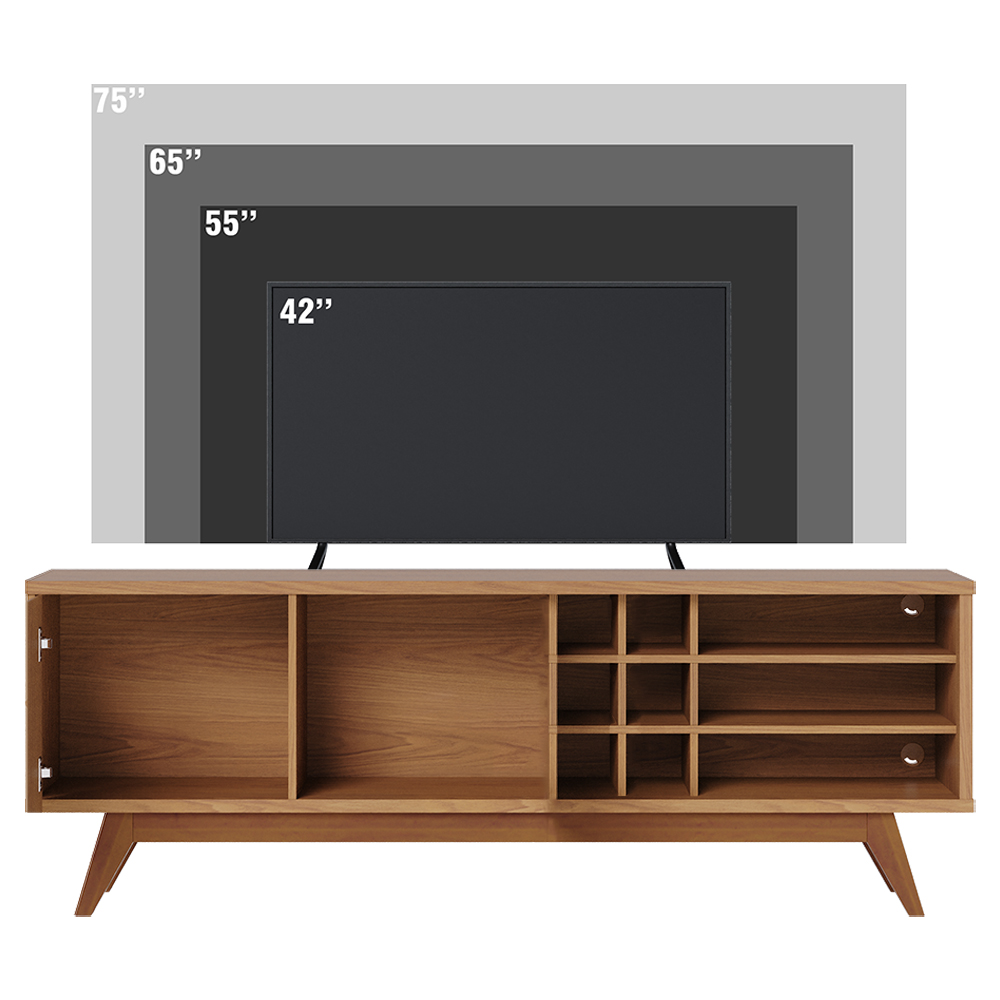 Rack Bancada Tv 70 Pol 180 cm Noronha Freijo Colibri