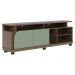 Rack Bancada Tv 75 Pol 180 cm Jurere Amendoa Hortela Colibri