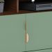 Rack Bancada Tv 75 Pol 200 cm 4 Portas Santorini Hortela Amendoa Colibri