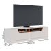 Rack Bancada Tv 75 Pol 200 cm 4 Portas Santorini Off White Matte Freijo Colibri