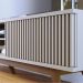 Rack Bancada Tv 75 Pol 218 cm 4 Portas Fortaleza Off White Matte Colibri