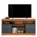 Rack Bancada Yara Noce Milano/Preto Fosco para TV até 47” - Colibri