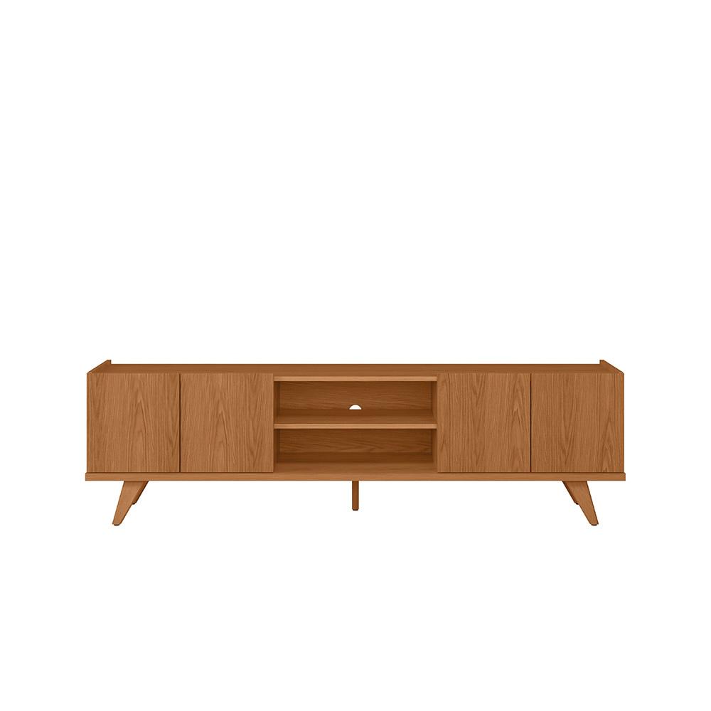 Rack Brazos para TV até "75 4 Portas - Colibri - FREIJO
