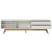 Rack Frisado para TVs 75" Calabria Off White Matte