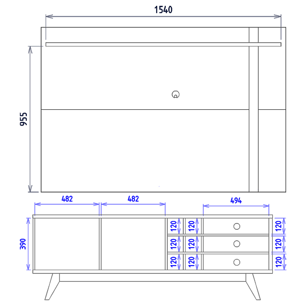 Rack Noronha Painel Leme Tv 70 Pol Extensivel Off White Matte Freijo Colibri