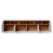 Rack Santorini e Painel Nilo Tv 75 Pol 200 cm Off White Matte Freijo Colibri