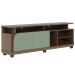 Rack TVs 75" e 4 Prateleiras Florença Amendoa Hortelã