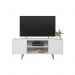 Rack para TV até "55 River 2 Portas - Colibri - BRANCO FOSCO
