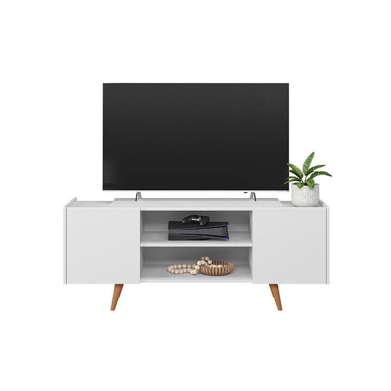 Rack para TV até "55 River 2 Portas - Colibri - BRANCO FOSCO