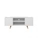 Rack para TV até "55 River 2 Portas - Colibri - BRANCO FOSCO