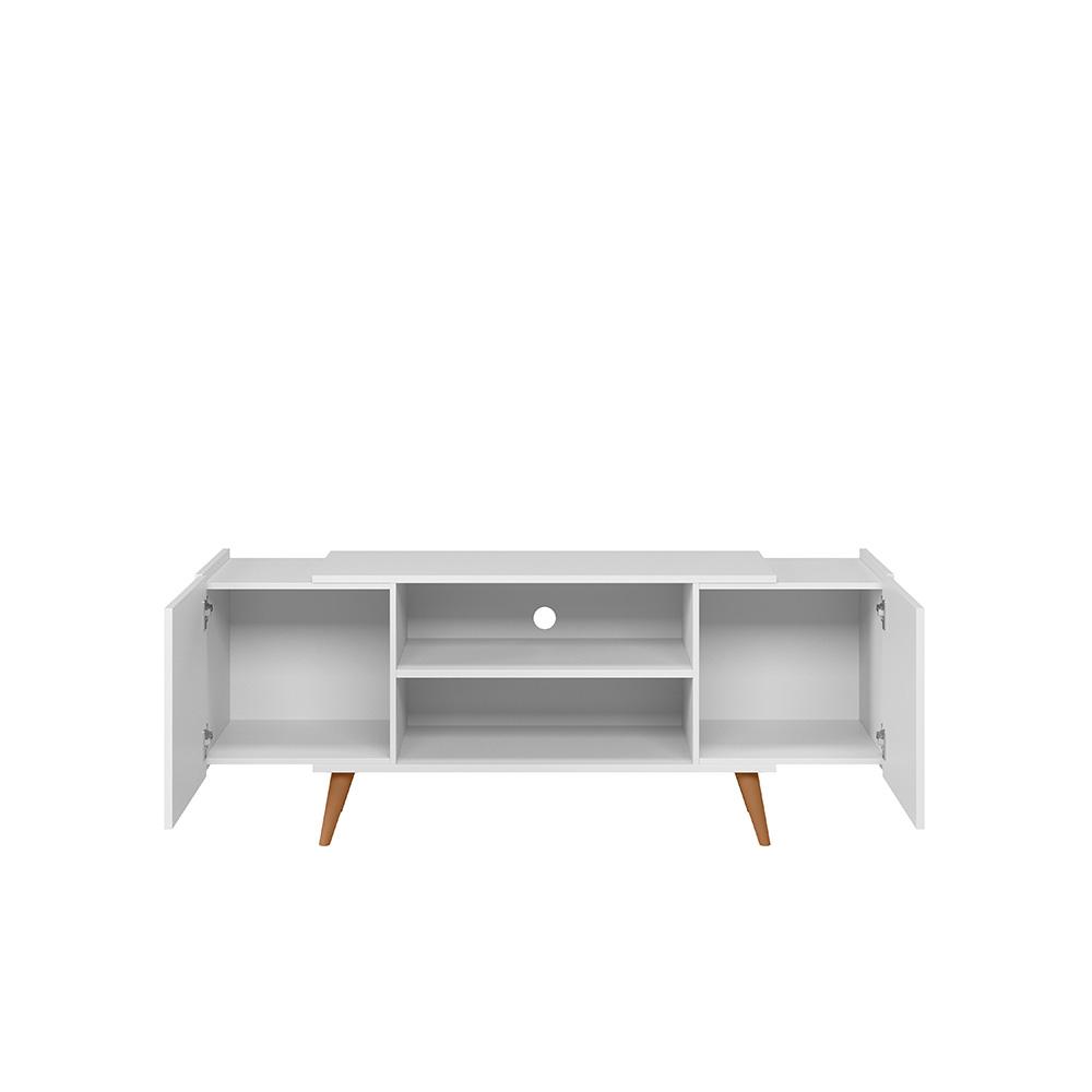 Rack para TV até "55 River 2 Portas - Colibri - BRANCO FOSCO