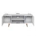 Rack para TV até "55 River 2 Portas - Colibri - BRANCO FOSCO