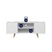Rack para TV até "55 River 2 Portas - Colibri - BRANCO FOSCO