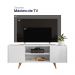 Rack para TV até "55 River 2 Portas - Colibri - BRANCO FOSCO