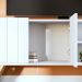 Rack para TV até 50 Polegadas Space Branco Fosco Colibri Móveis