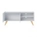 Rack para TV até 50 Polegadas Space Branco Fosco Colibri Móveis