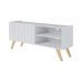 Rack para TV até 50 Polegadas Space Branco Fosco Colibri Móveis