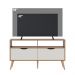 Rack para TV ate 50 Polegadas Lisboa M-103 Freijo Off White Colibri Moveis
