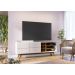 Rack para TV ate 70 Polegadas Isabel Off-White Matte Freijo
