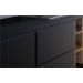 Rack para TV ate 70 Polegadas Isabel Preto Fosco Noce Milano