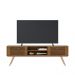 Rack para TV ate 70 Polegadas Valencia com 2 portas de correr Jatoba Colibri Moveis