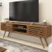 Rack para TV ate 70 Polegadas Valencia com 2 portas de correr Jatoba Colibri Moveis