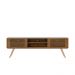 Rack para TV ate 70 Polegadas Valencia com 2 portas de correr Jatoba Colibri Moveis