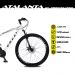 Bicicleta Atalanta Aro 29 Alumínio 21v Câmbio Traseiro Shimano Freio Mecânico Branco - Colli Bike