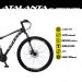 Bicicleta Atalanta Aro 29 Alumínio 21v Câmbio Traseiro Shimano Freio Mecânico Preto - Colli Bike