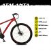 Bicicleta Atalanta Aro 29 Alumínio 21v Câmbio Traseiro Shimano Freio Mecânico Vermelho - Colli Bike