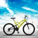 Bicicleta GPS Aro 26 Aço 21 Marchas Dupla Suspensão Freio V-Brake Amarelo Neon - Colli Bike