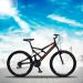 Bicicleta GPS Aro 26 Aço 21 Marchas Dupla Suspensão Freio V-Brake Preto Laranja - Colli Bike