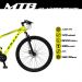 Bicicleta MTB Aro 29 Alumínio 21 Marchas Câmbios Shimano Freio Mecânico Amarelo Neon - Colli Bike