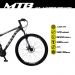 Bicicleta MTB Aro 29 Alumínio 21 Marchas Câmbios Shimano Freio Mecânico Preto Fosco - Colli Bike