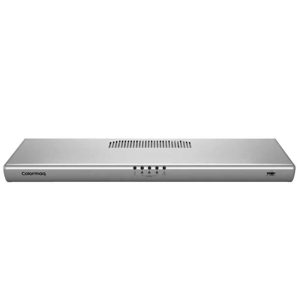 Depurador Ar Colormaq COOK 60cm Filtro de Carvão Ativado 140W BIVOLT