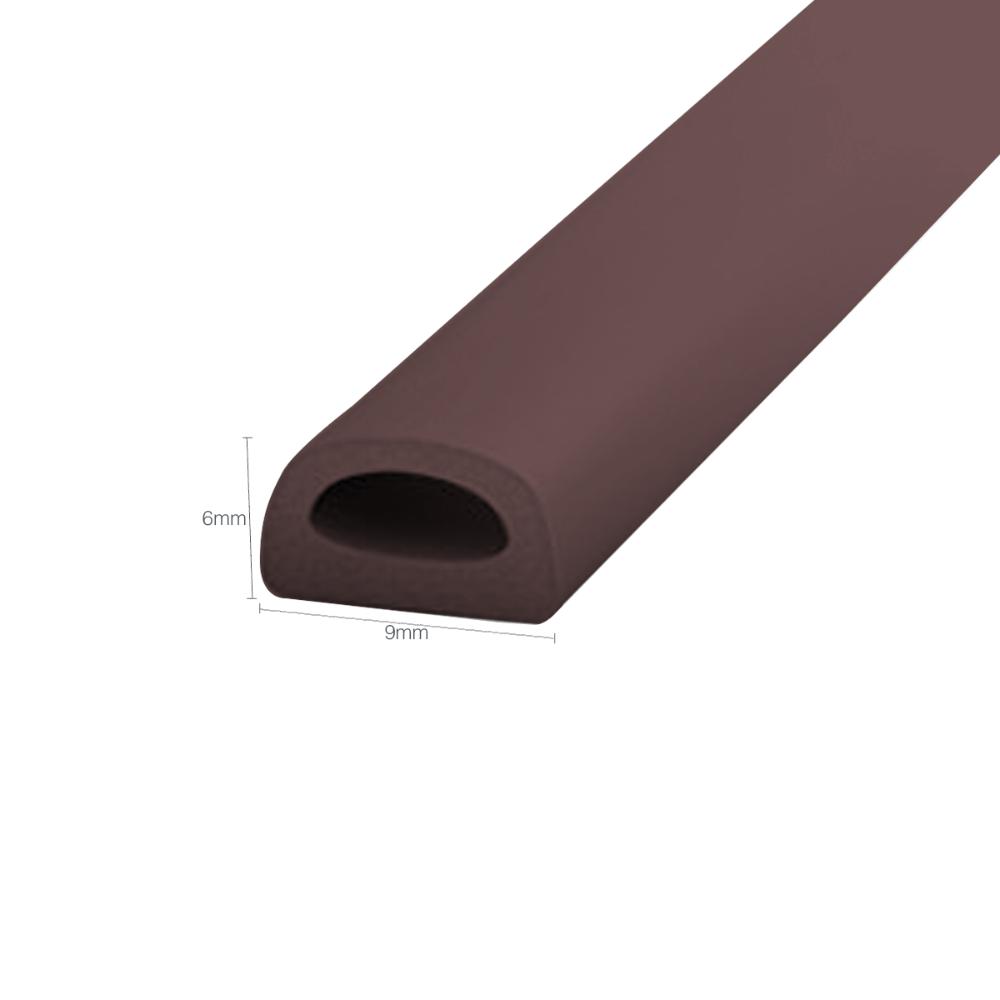 4 Fita Veda Fresta Janela Comfort Door Borracha Adesivo Veda Frestas 6mm