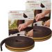 4 Fita Veda Fresta Janela Comfort Door Borracha Adesivo Veda Frestas 6mm