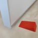 Kit 4 Calços Aparadores De Portas Comfortdoor Trava Porta De Borracha Laranja